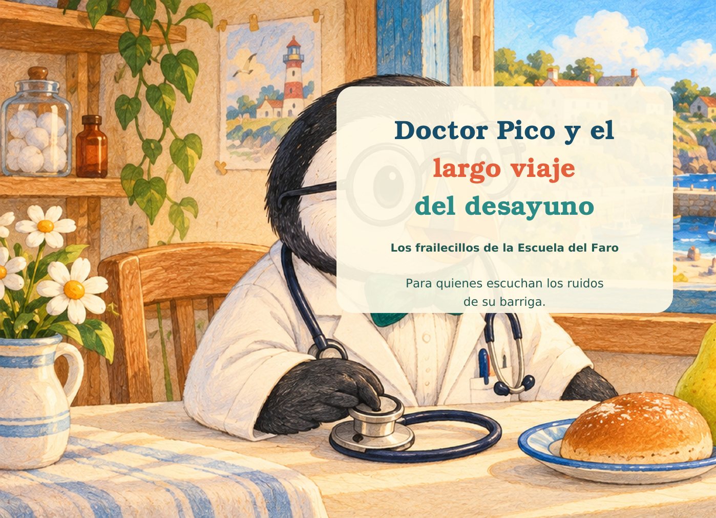 Portada de Doctor Pico y el largo viaje del desayuno